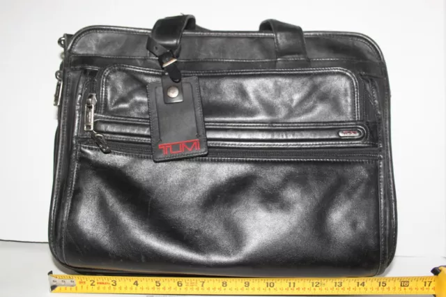 Tumi Black Briefcase
