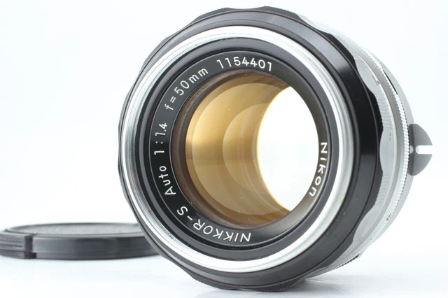 【MINT】Nikon Nikkor-S Auto 50mm f/1.4 Non-Ai Standard MF Lens Free Shipping...