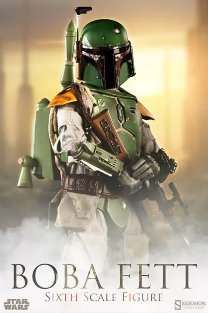 Star Wars Sideshow 1/6 Scale 2128 Boba Fett NEW