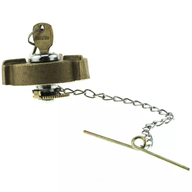 MotoRad: 2502-00 - Locking Fuel Tank Cap w/Key for Freightliner