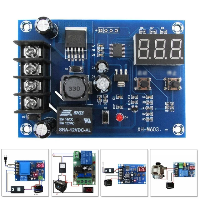 Accurate Battery Charger Module for 37 120V Lithium Battery or Battery