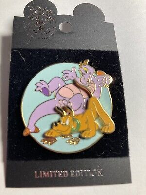 Disney Pins - Figment and Pluto - Layered Pin