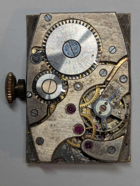 Mouvement Et Cadran De Montre Gousset A. GIRARD - Chronomètre Vintage - Occasion à Restaurer