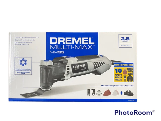 Dremel Multi-Max MM35 22-Pcs 3.5-Amp Variable Speed Oscillating Multi-Tool Kit
