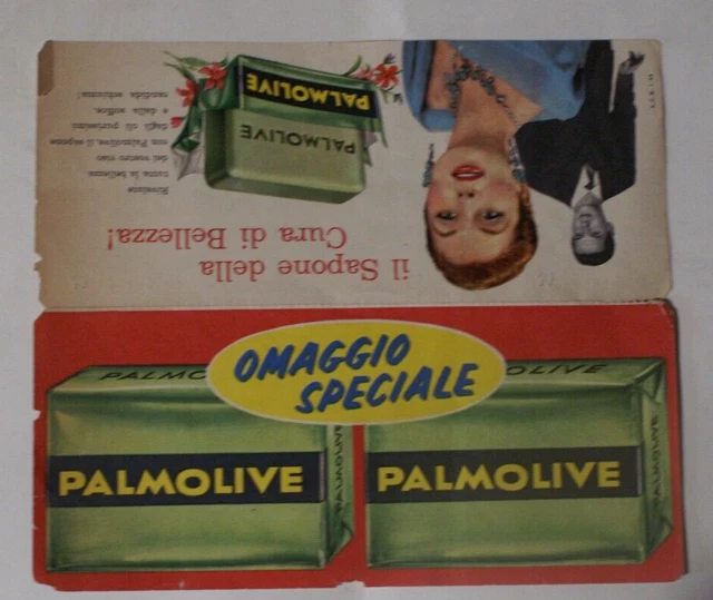 Y933-Pubblicita' Del Sapone Palmolive Con Buono Sconto Di 50 Lire