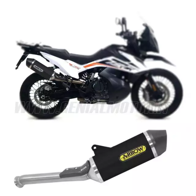 Exhaust Arrow App Rtech Alu N F Carb KTM 790 Adventure R 2019 > 2020