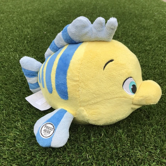 LITTLE MERMAID FLOUNDER Talks Animator Edition Interactive Soft Toy