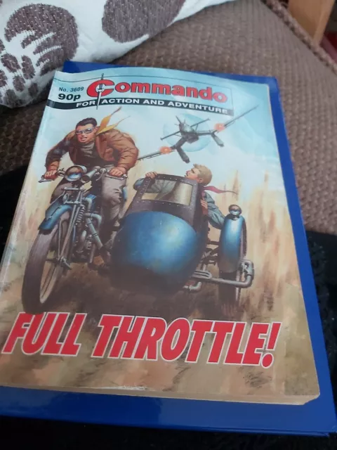 Commando Comic Full Throttle No 3609