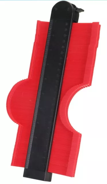 Herramienta de perfil Zaptec Contour Gauge con bloqueo (10")