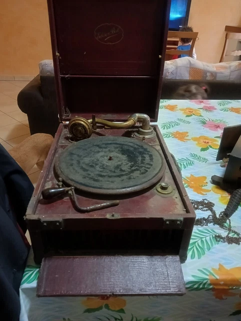 grammofono antico originale