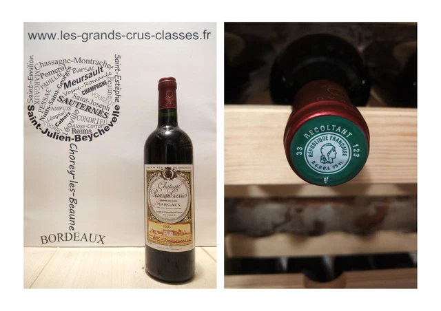 Château Rauzan Gassies 2005 - Margaux - 2ème Grand Cru Classé