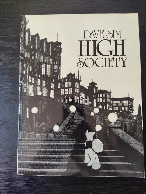 High Society Dave Sim Cerebus Book #2 Issues 26-50 1992 4th Print SC TPB