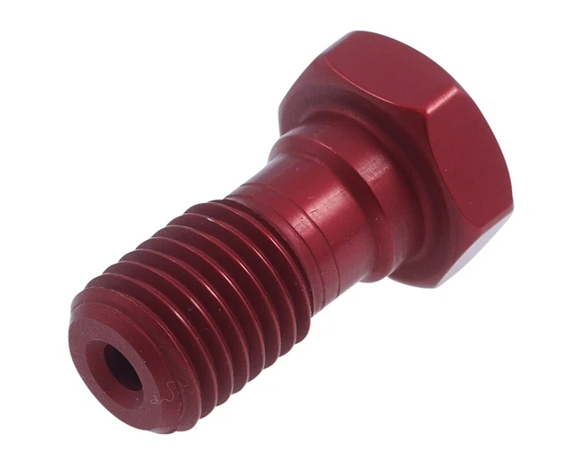 Vis creuse ABM Alu M10 x 1,25, rouge