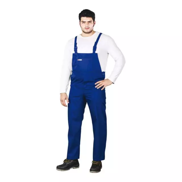 Reis SMN_48 Master Schutzlatzhose Arbeitshose Baumwolle/ Polyester Gr 48 blau