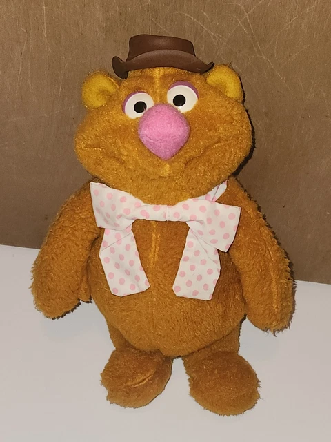 Vintage 1976 Fisher Price Fozzie Bear 14" Stuffed Doll Muppet Show Jim Henson