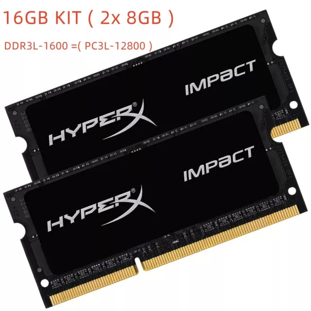 Kingston HyperX Fury Impact 16GB DDR4-3200 for Notebook RAM