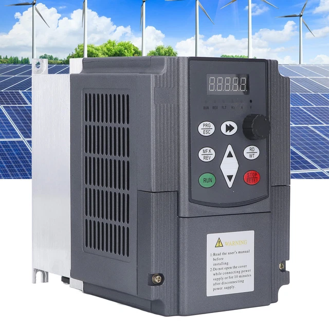 VARIABLE FREQUENCY INVERTER 4KW Solar Photovoltaic Water Pump 3 Phase ...