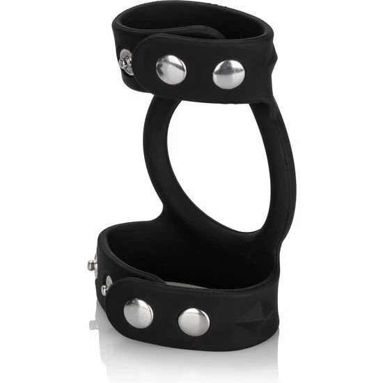 Tri-Snap C&B Cage - Arnés De Silicona Negro