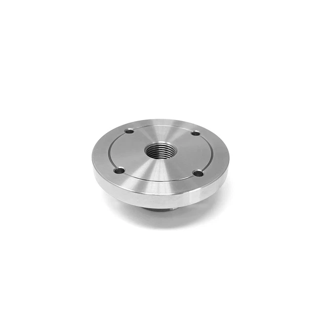 3" HD Steel Wood Lathe Face Plate, 3/4" 16TPI Threaded