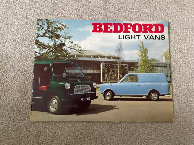 Bedford HA & CA Mk2 Light Vans 1966-UK Market Sales Brochure