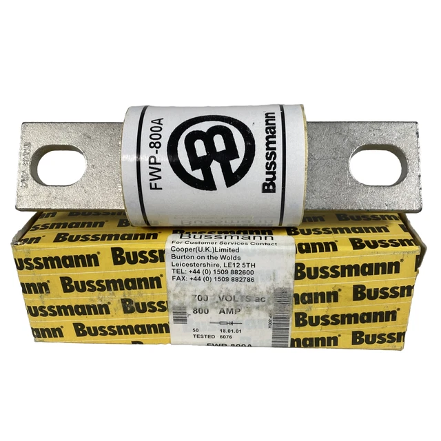 Genuine BUSMANN FWP-800A / FWP800A Fuse - New in Box