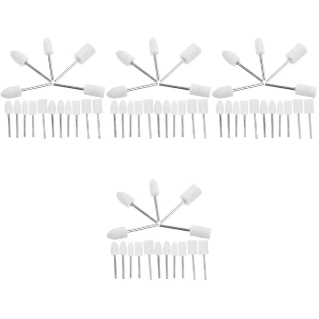 100 pcs Laine en feutre têtes de broyage