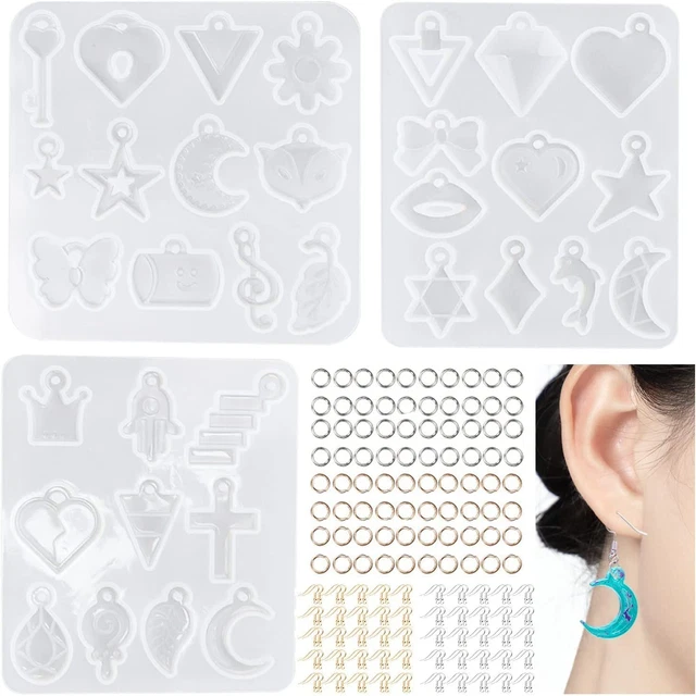 Epoxidharz Formen Silikonformen Epoxidharz Set Schmuck Resin Silikonform Ohrring