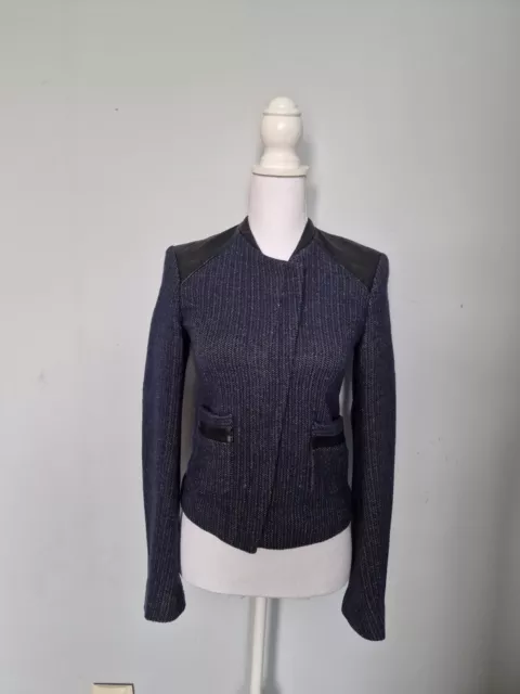 MAJE Damen Blau   Jacke Blazer Gr. 36