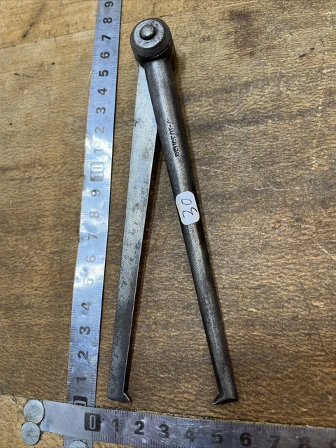 N°68A) OLD TOOL compass , OUTIL ANCIEN, compas d'épaisseur EUR 16,00