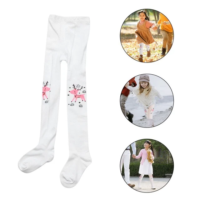 Calze con fondo bambini cotone ragazza ragazze collant a maglia calda
