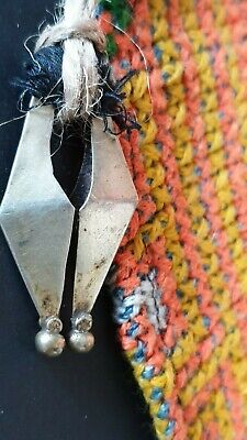 OLD MAMUL TRIBAL  – on Cord Vintage Earring-Pendant from Sumba Island... 3