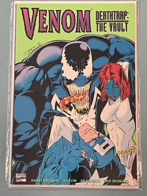 Venom - Deathtrap: The Vault Graphic Novel 1993 Marvel Comics High Grade VF - NM
