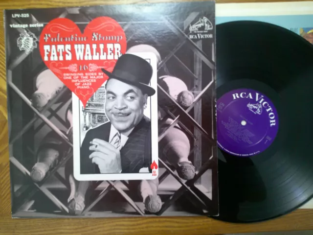 Rca Victor LP Record Lpv 525 / Fats Waller/Valentine Stomp / 16 Titel / Ex +