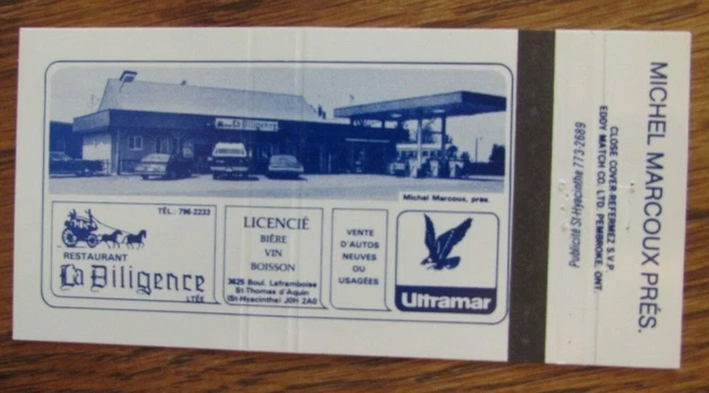 Ultramar Gas Station: Michel Marcoux (St. Thomas D'aquin Quebec) Full Length F11