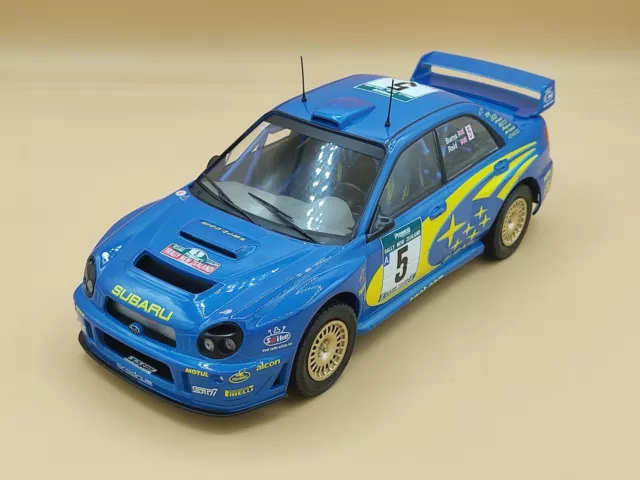 1/18 Subaru Impreza WRC #5 Rally New Zealand 2001 Burns IXO Altaya