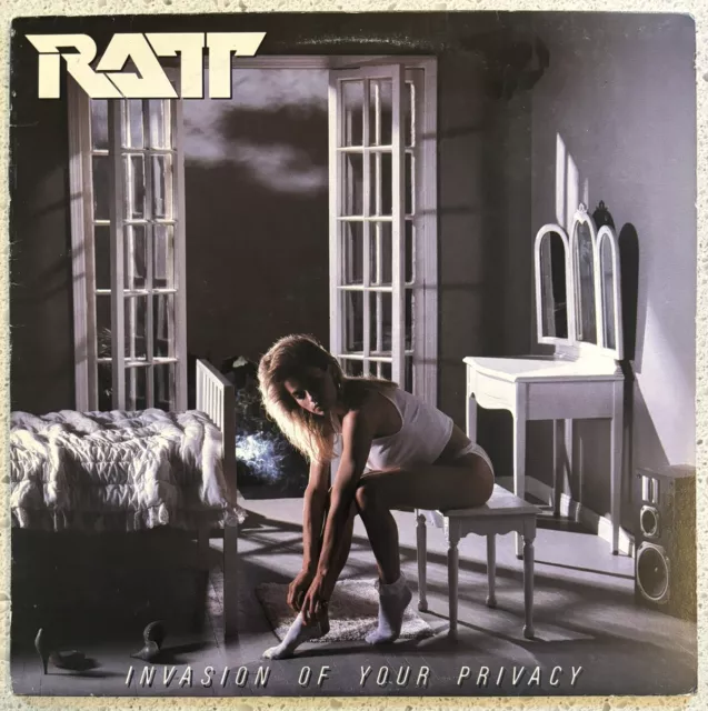 Ratt Invasion Of Your Privacy  - 1985 Vinyl LP Atlantic Records 78 12571