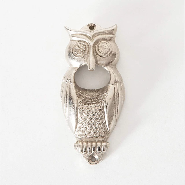 Owl Antique Cast Iron Bottle Opener Beer Opener Vintage Style Wall Mount Bottle