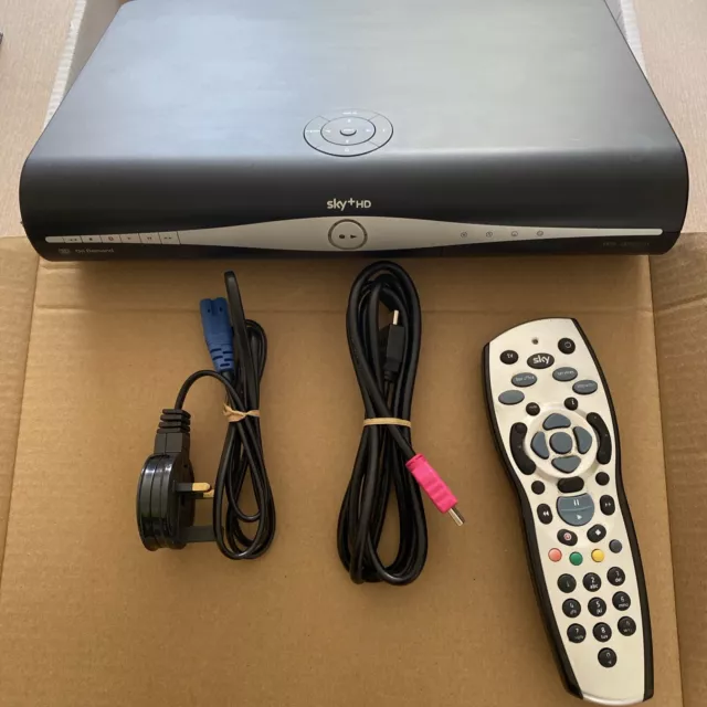 Sky HD Plus Box DRX890 R con telecomando, cavo di alimentazione, HDMI