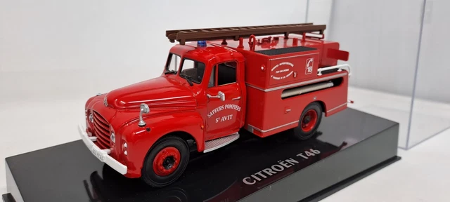 Kit Miniature CCC Citroën T55 Guinard 1953 Pompier - 1/43, Résine, Jamais Monté
