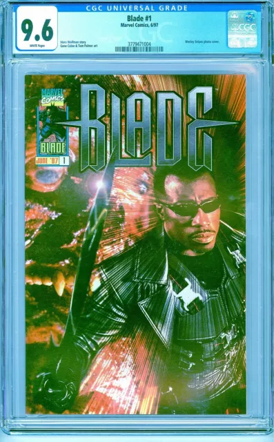 Cgc 9.6 Blade #1 Movie Preview Promo Edition 1997 Wesley Snipes Cover