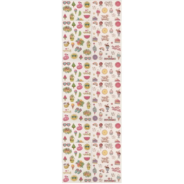 20 Temporäre Tattoos LKW & Züge - Bau Themenparty Kindergeburtstag