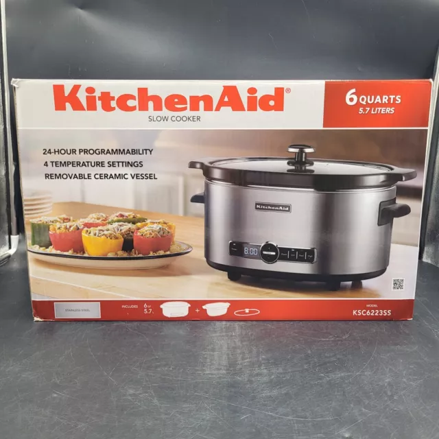 KitchenAid® 4-Qt. Stainless-Steel Multi-Cooker with Steam/Roast