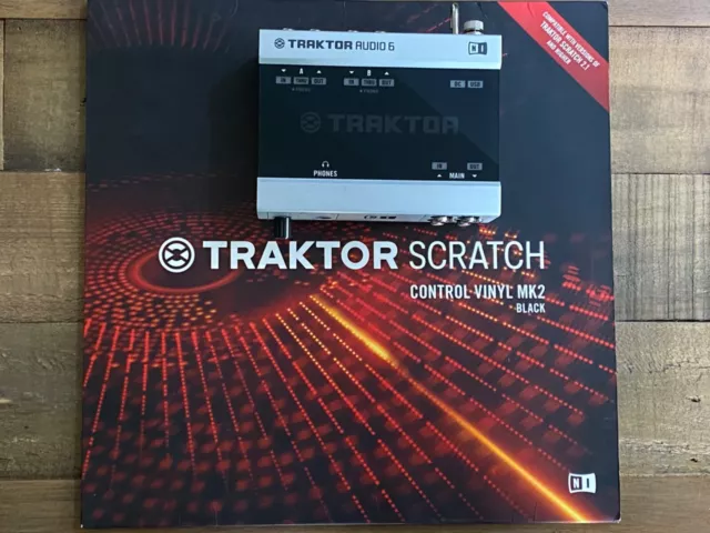 Native Instruments Traktor Scratch A6 DJ Digital Audio Interface 6 Channel