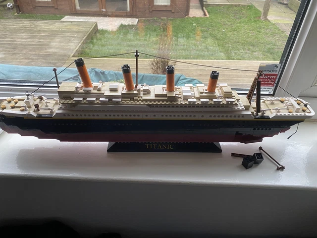 oxford deluxe titanic construction set instructions