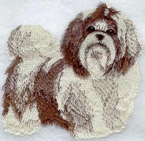 Embroidered Ladies Jacket - Shih Tzu I1148 Sizes S - XXL