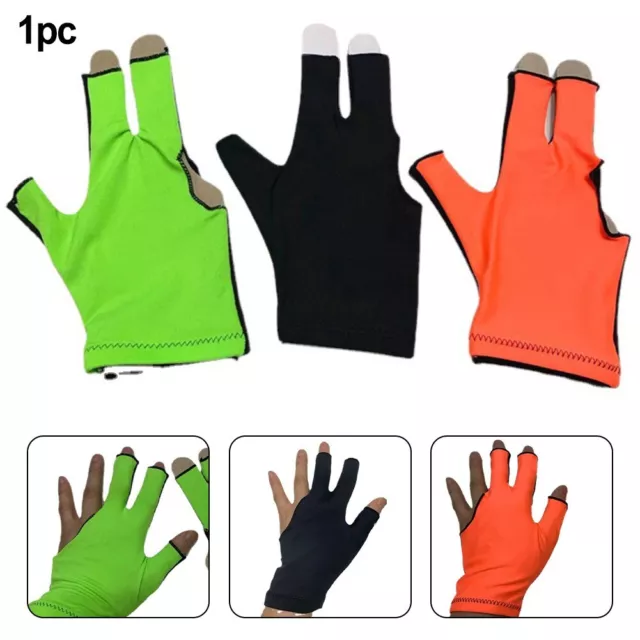 Brandnew Billiard Gloves Pool Gloves 18.5*9mm Breathable Durable Polyester