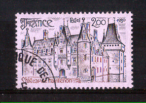 USATO LOTTO/FRA2082U FRANCIA CASTELLO DI MAINTENON 1980 