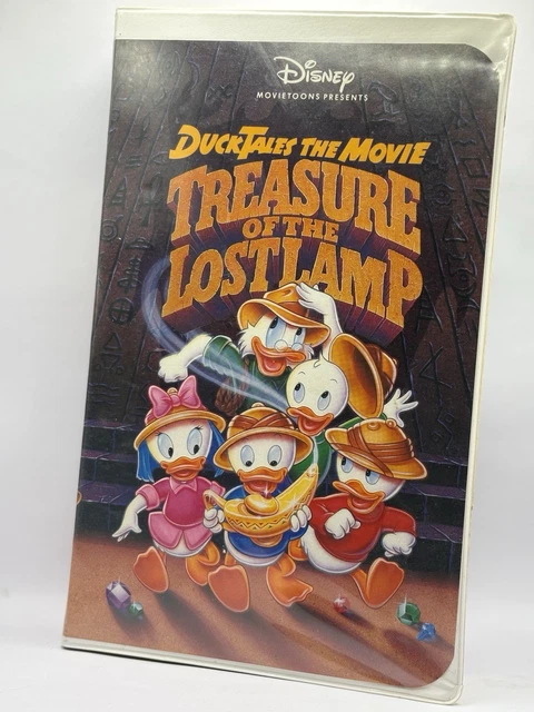 DISNEY'S DUCKTALES THE Movie: Treasure of the Lost Lamp VHS 1991 ...
