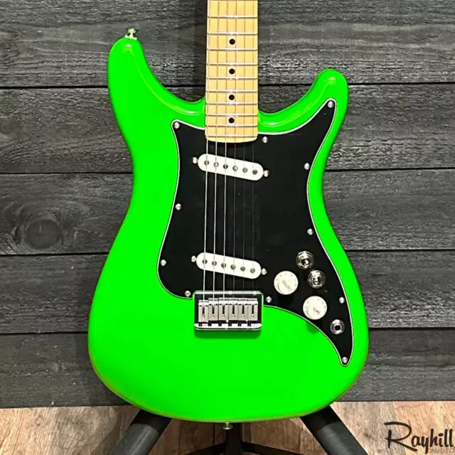 Fender Player Lead II Maple Fingerboard Neon Green MIM Electric Guitar