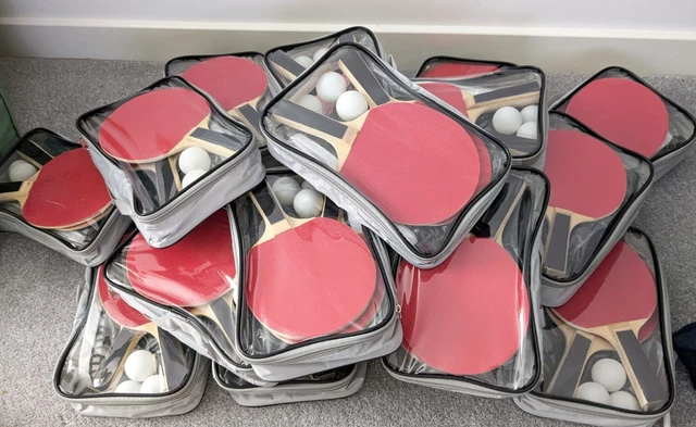 Wholesale Job Lot Table Tennis / Ping Pong Bag Set - 19 UNITS - BRAND NEW